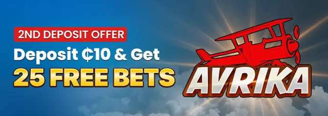 3rd deposit offer: deposit GHS 10 and get 15 free bets on Shining Crown