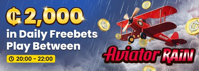 Aviator Rain banner